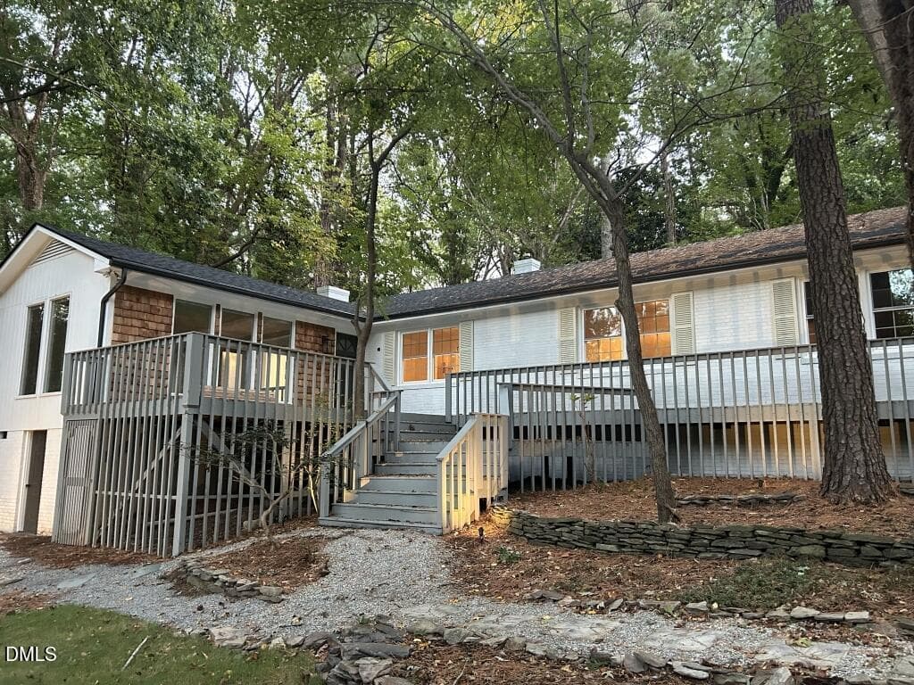 06-Side Deck - 1409 Trailwood Drive, Raleigh, NC 27606
