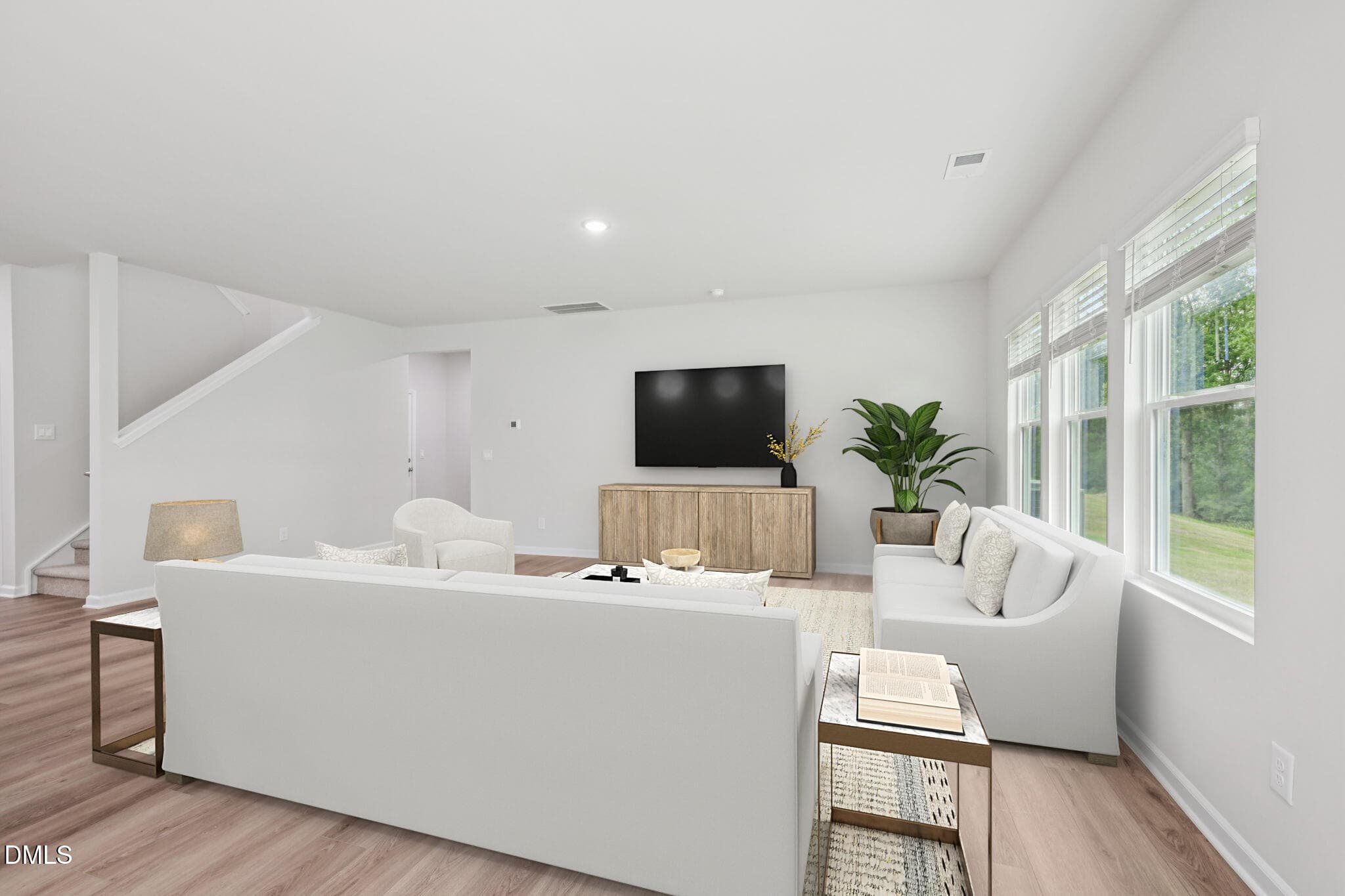 3 - Living Space - 1230 Winding Spring Drive, Mebane, NC 27302