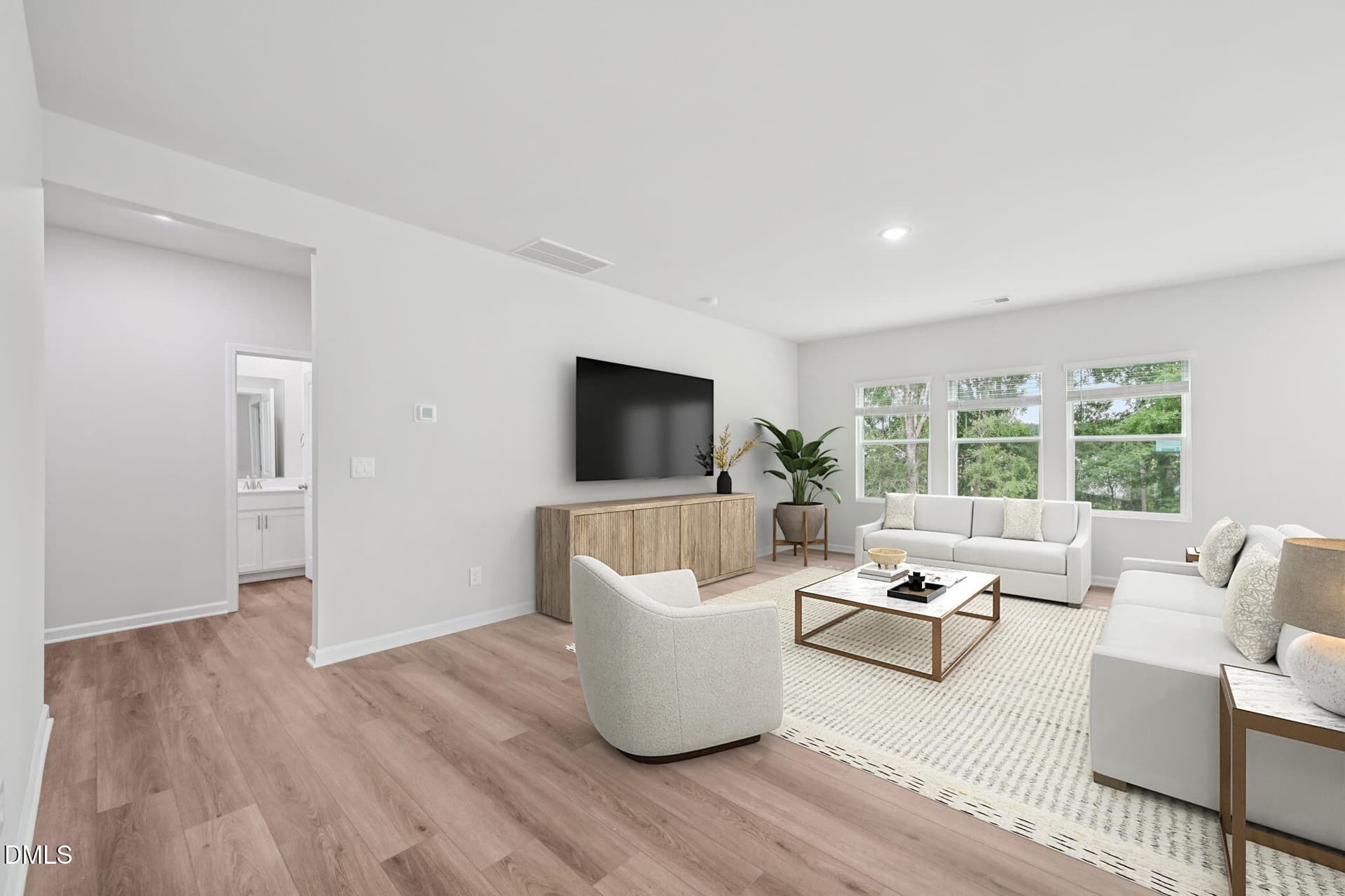 5 - Living Space - 1230 Winding Spring Drive, Mebane, NC 27302
