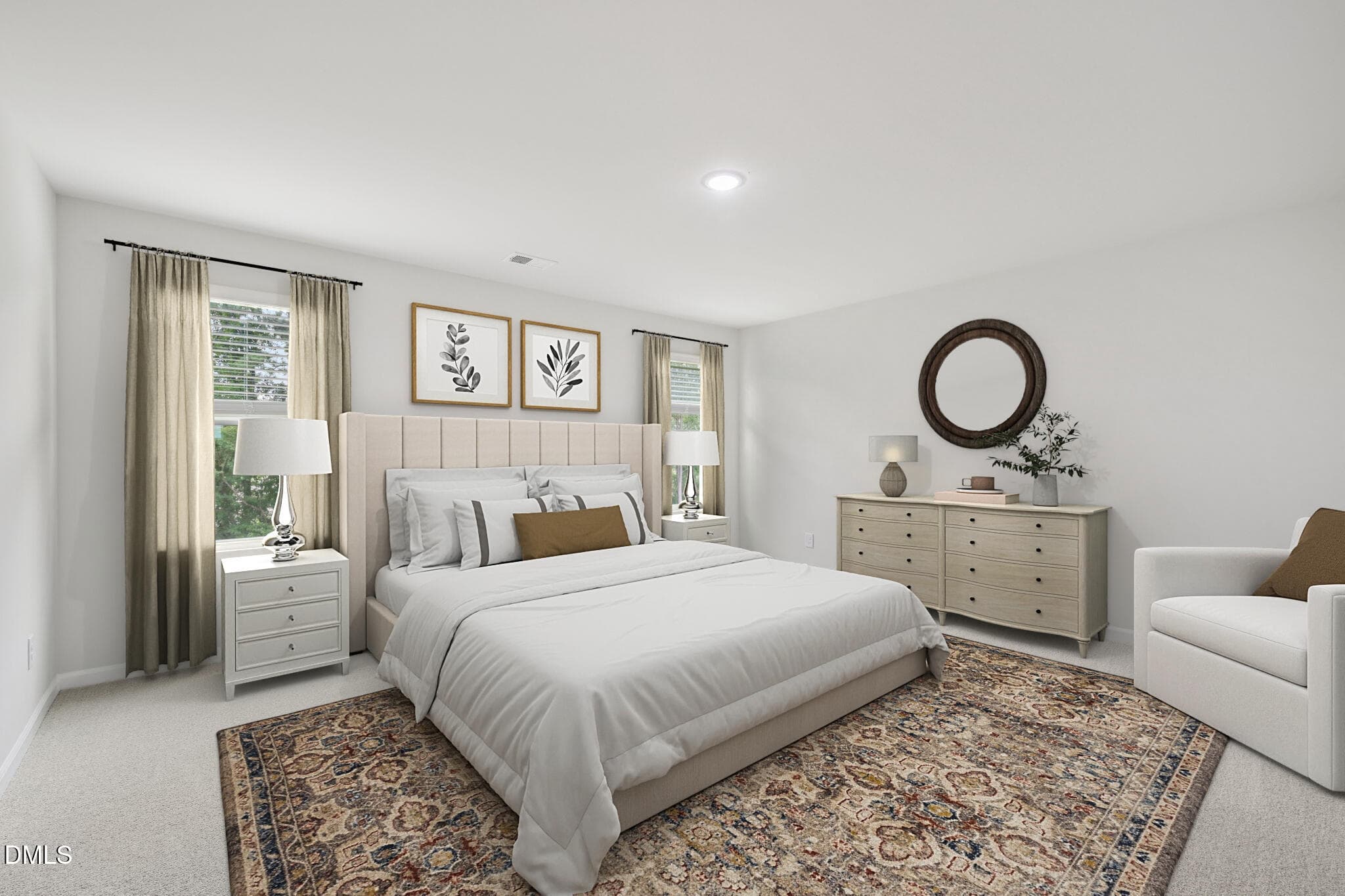 22 - Primary Bed - 1230 Winding Spring Drive, Mebane, NC 27302