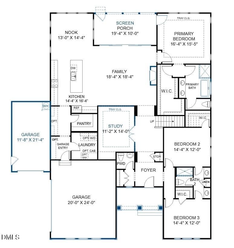 Spec Whitman Floor 1 IFP - 247 Ivy Ridge Road, Chapel Hill, NC 27516