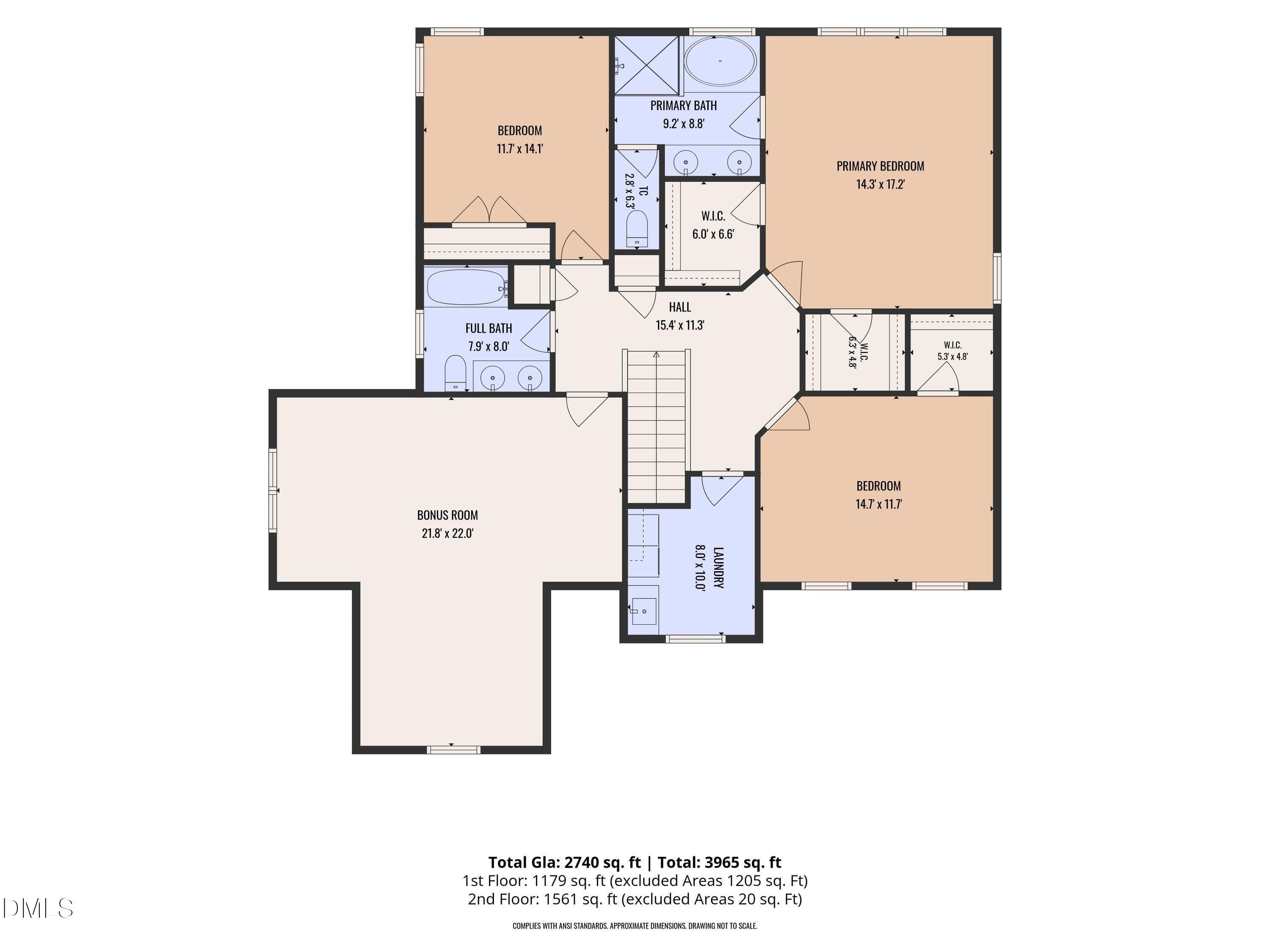 2nd_floor_104_camille_circle_youngsville - 104 Camille Circle, Youngsville, NC 27596