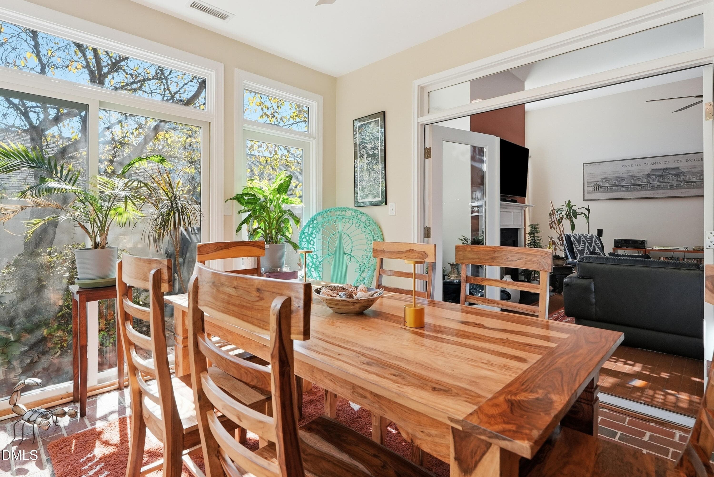 Sunroom used as Dining - 12 Macon, Pittsboro, NC 27312