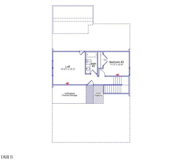 2nd floor - 1008 Greer Mill Grove 587, Durham, NC 27703