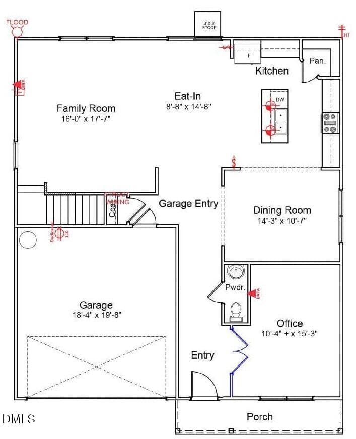 Floor Plan_Page_1 - 24 Mistflower Drive, Youngsville, NC 27596