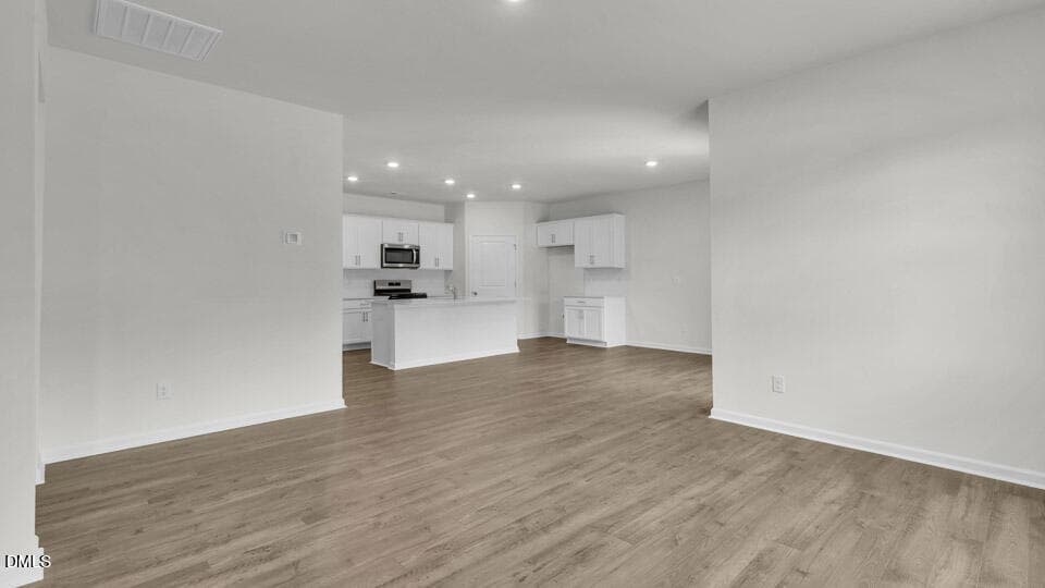 LIVING ROOM AND KITCHEN - 27 Hawley Glen Drive, Lillington, NC 27546