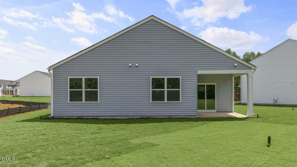 REAR EXTERIOR CALI-N - 27 Hawley Glen Drive, Lillington, NC 27546