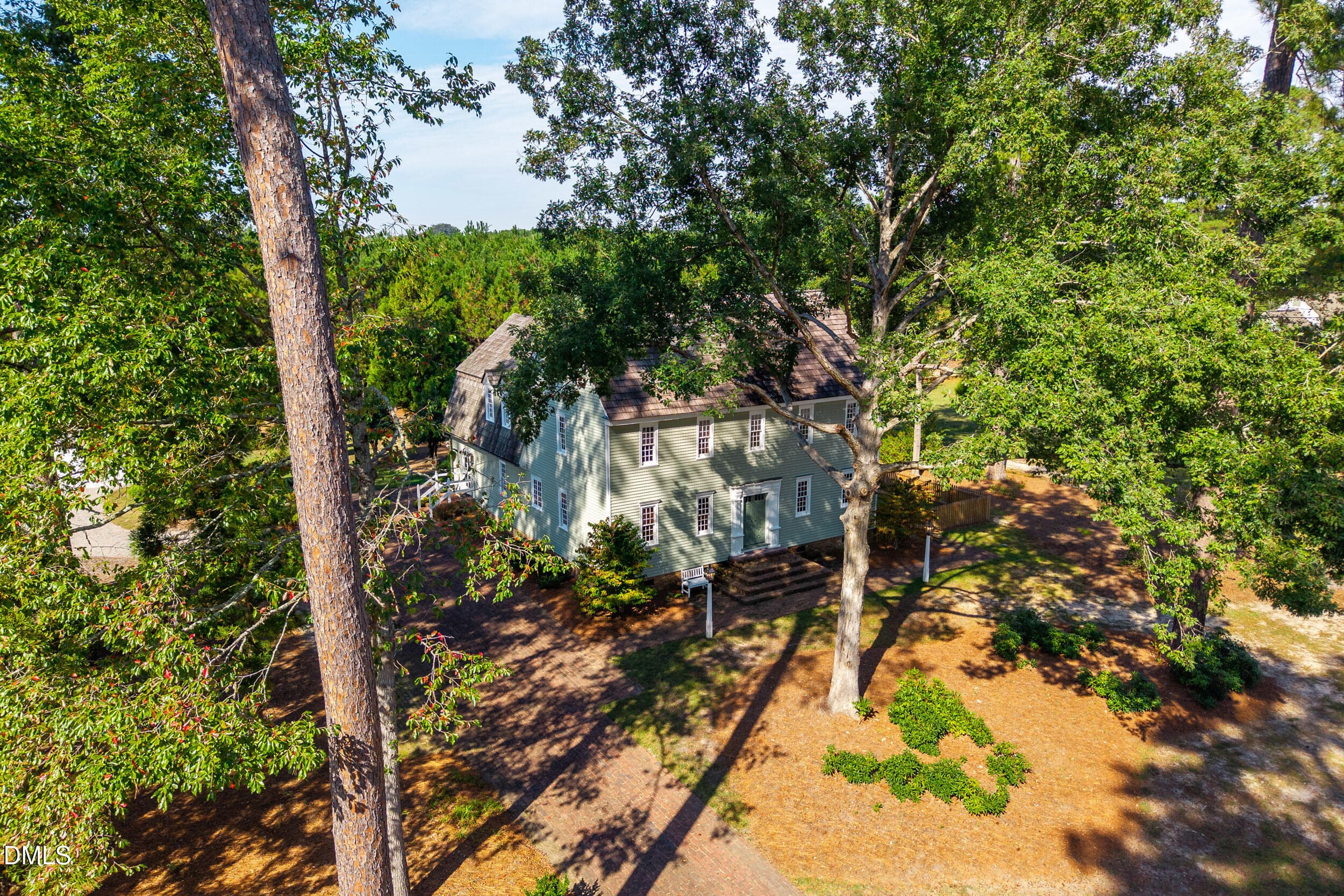 Aerial Front View - 1516 Colony Drive, Tarboro, NC 27886