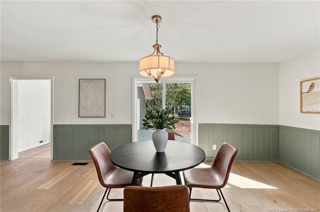 open concept dining - 84 Richmond Road, Jackson Springs, NC 27281