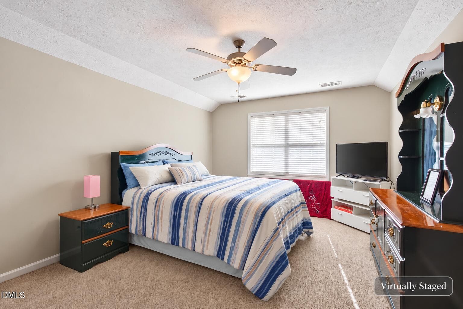Virtually Staged Bedroom Retreat - 5717 Lady Way, Hope Mills, NC 28348