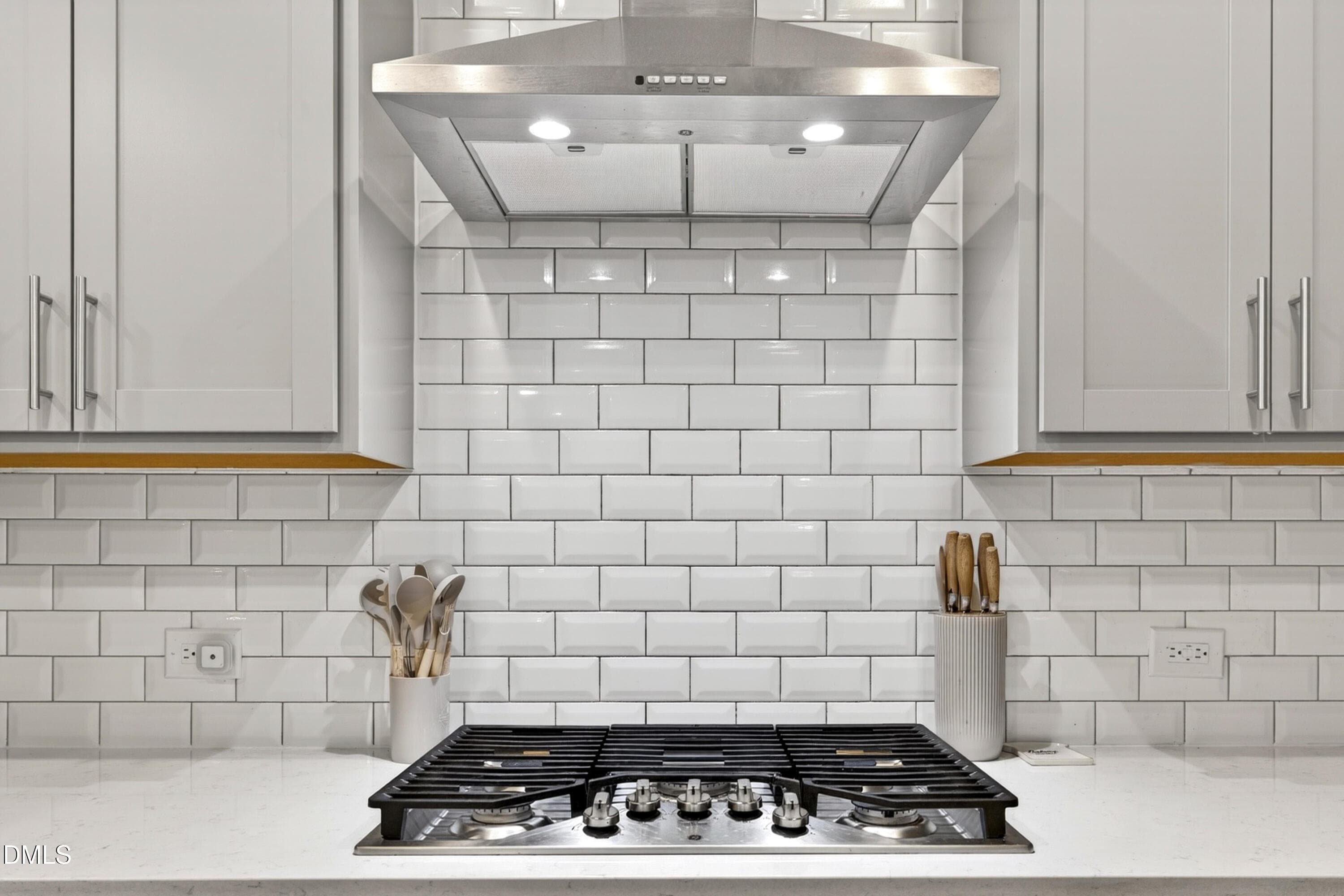 Kitchen Backsplash Closeup - 203 Sea Cave Lane, Raleigh, NC 27610