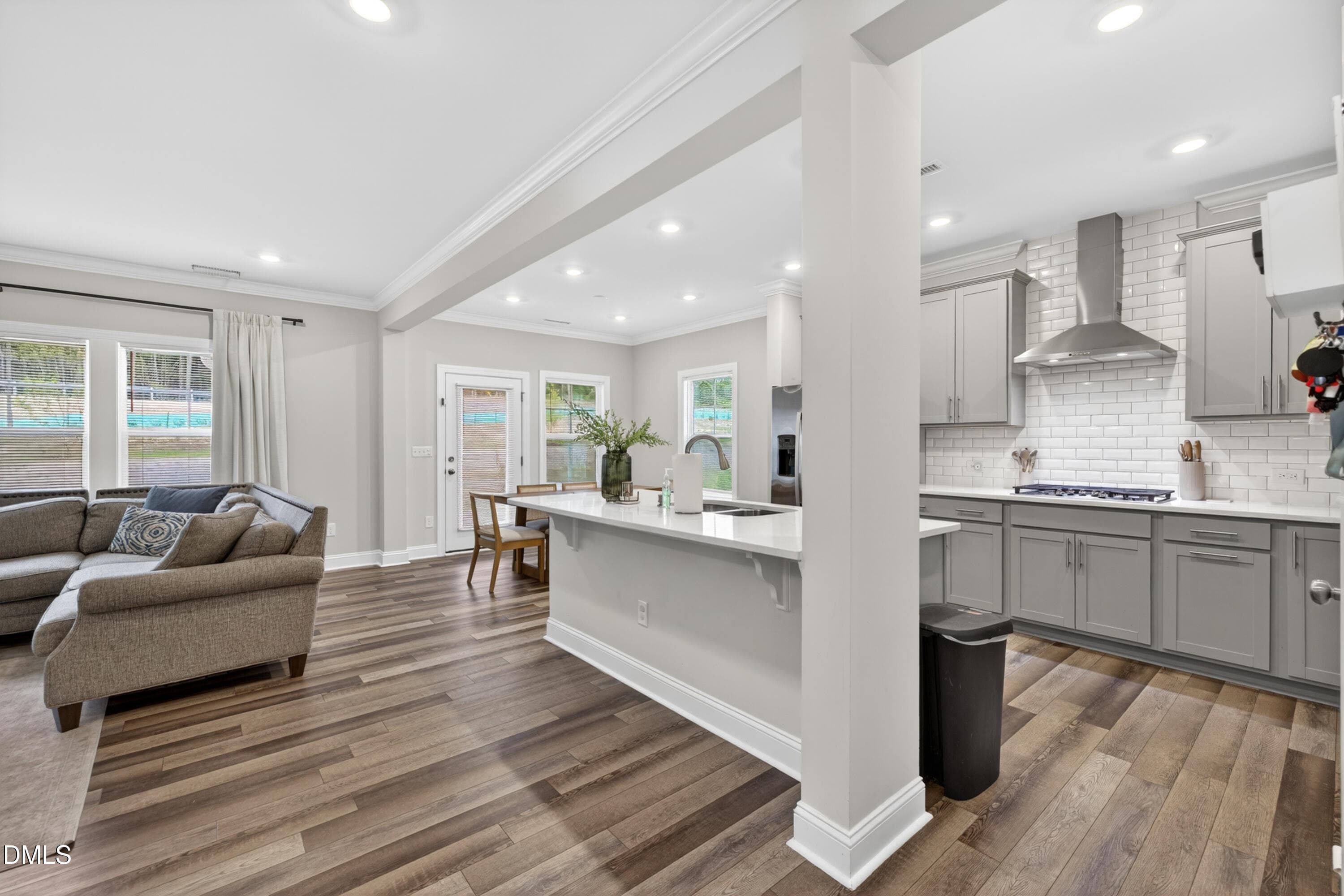 Kitchen Living - 203 Sea Cave Lane, Raleigh, NC 27610