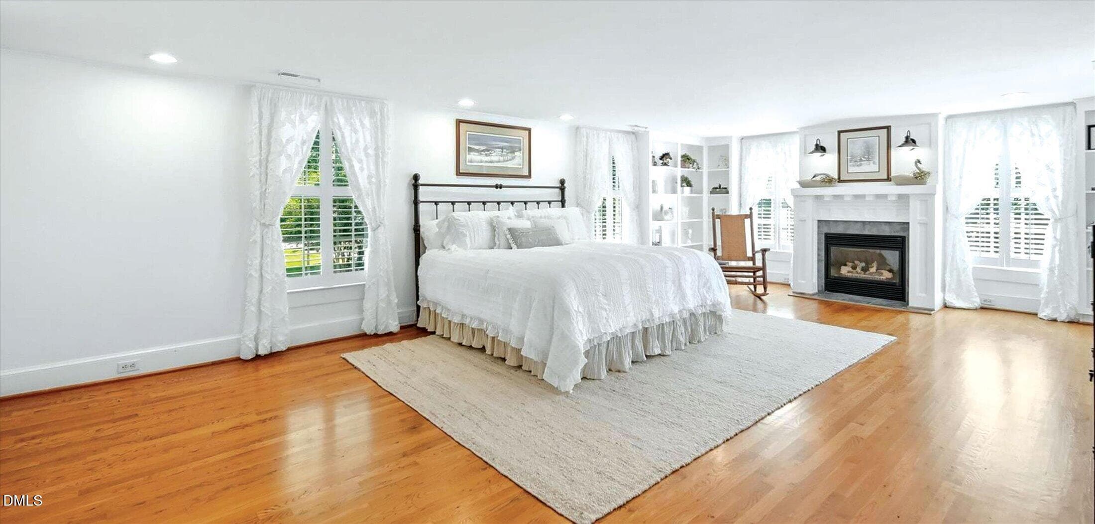 09-bedroom-main-kingbed - 3453 Plateau Road, Newton, NC 28658