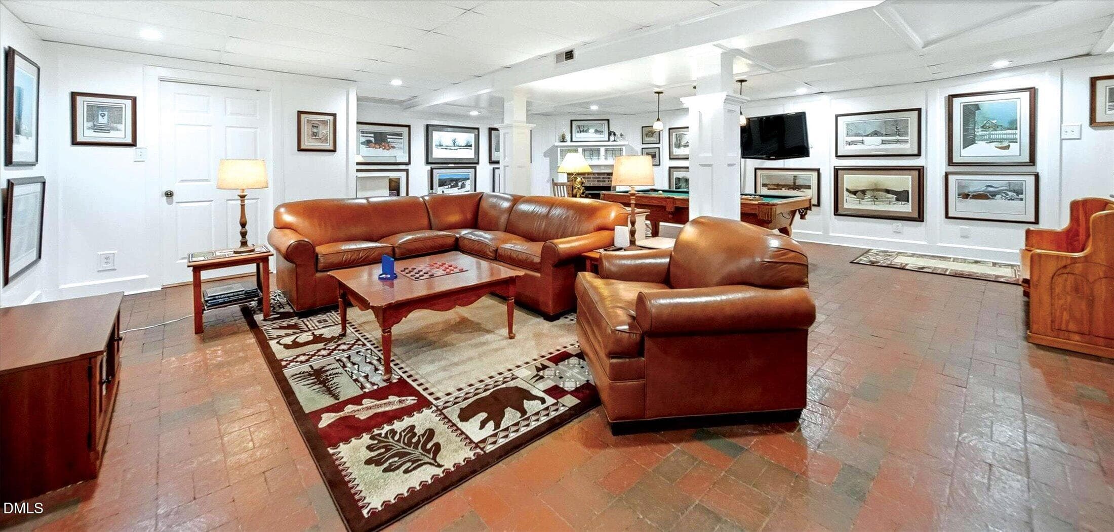 18-basement-sofa - 3453 Plateau Road, Newton, NC 28658