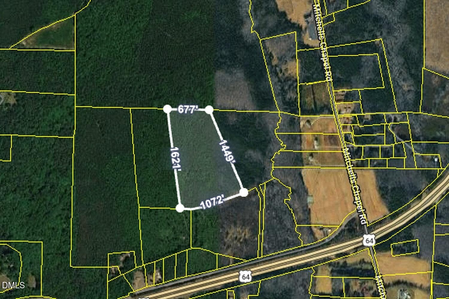 Alston_Horton_Area_Outline_MLS - 0 Alston Horton Service Road, Pittsboro, NC 27312