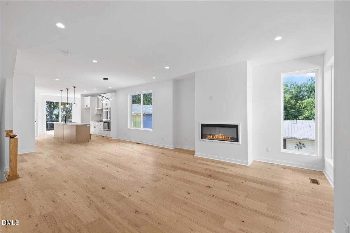 Open concept main floor - 804 Cotton Place 102, Raleigh, NC 27601