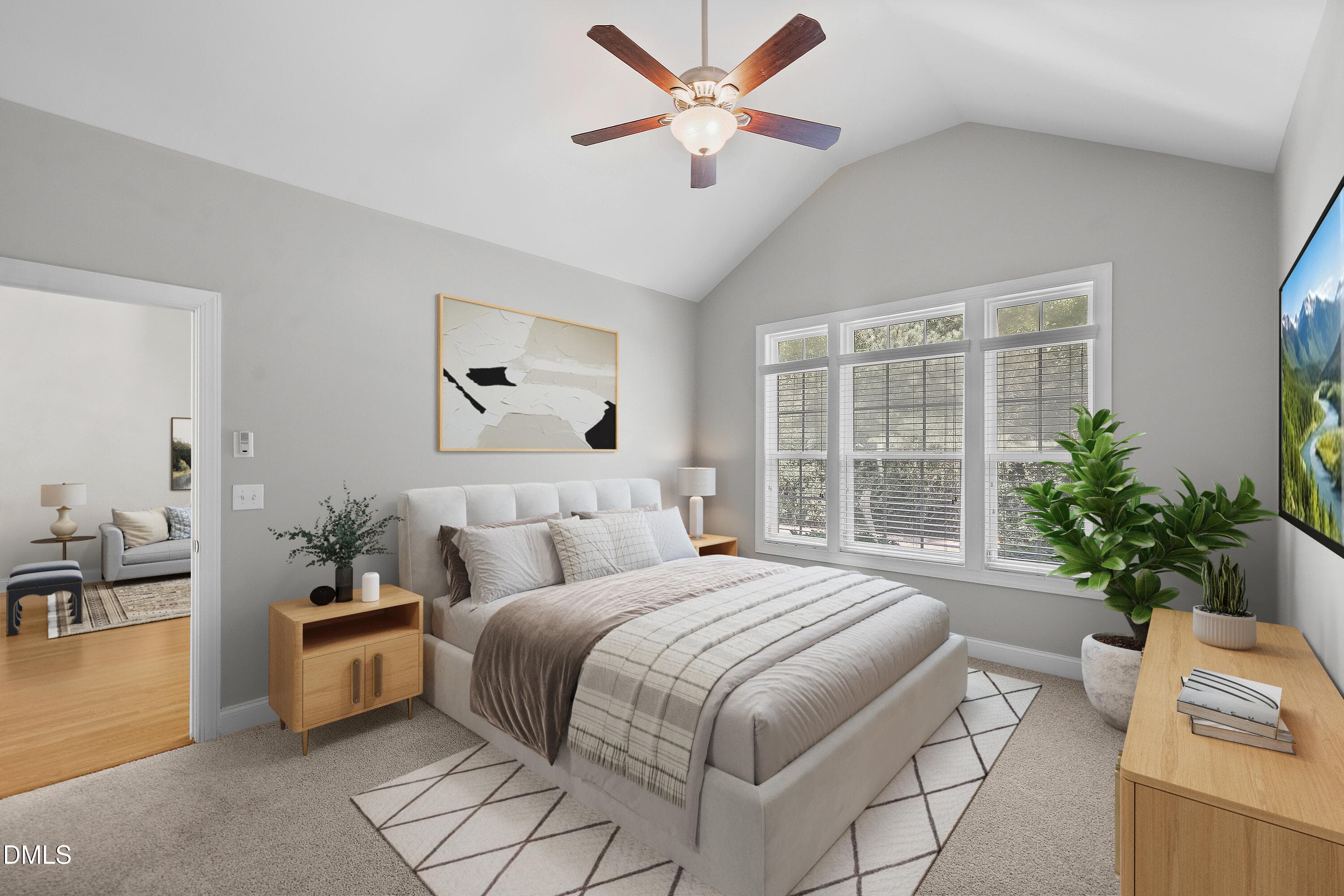 Primary bedroom suite - 1104 Palace Garden Way, Raleigh, NC 27603