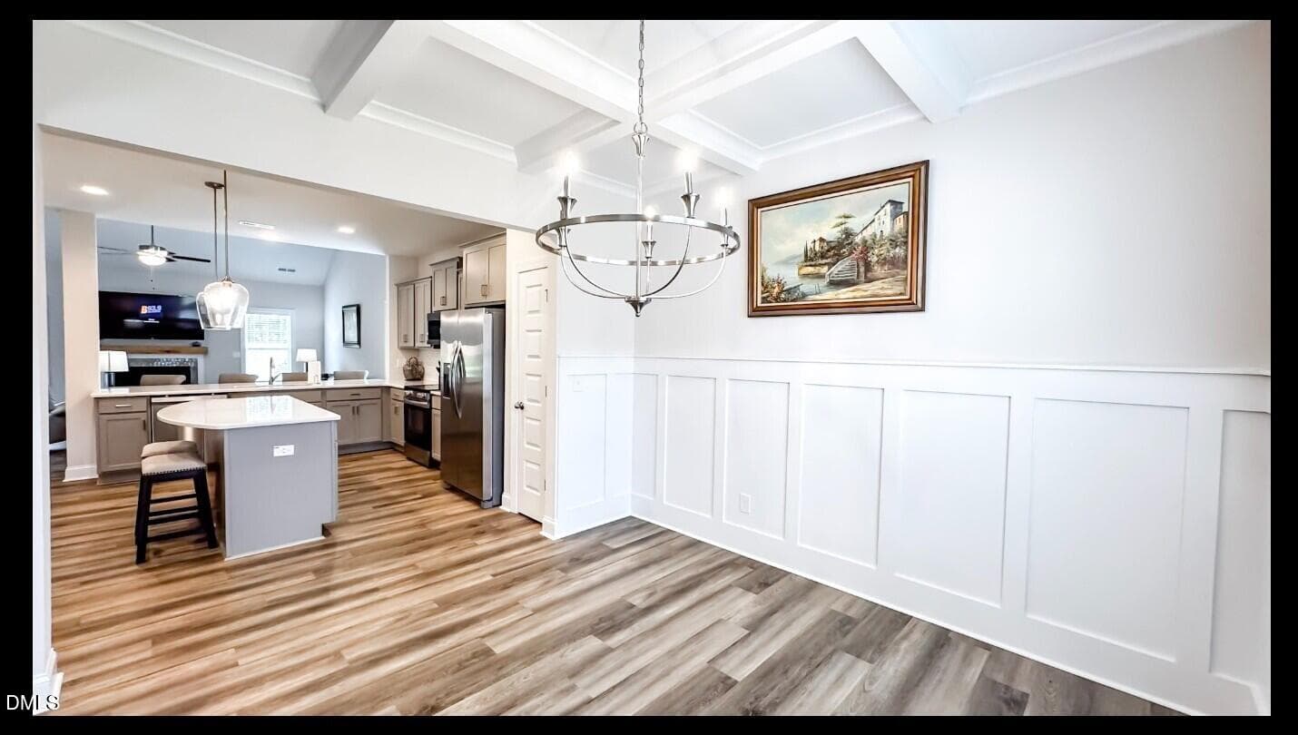 Dinningroom Kitchen - 123 Surles Landing Way, Benson, NC 27504