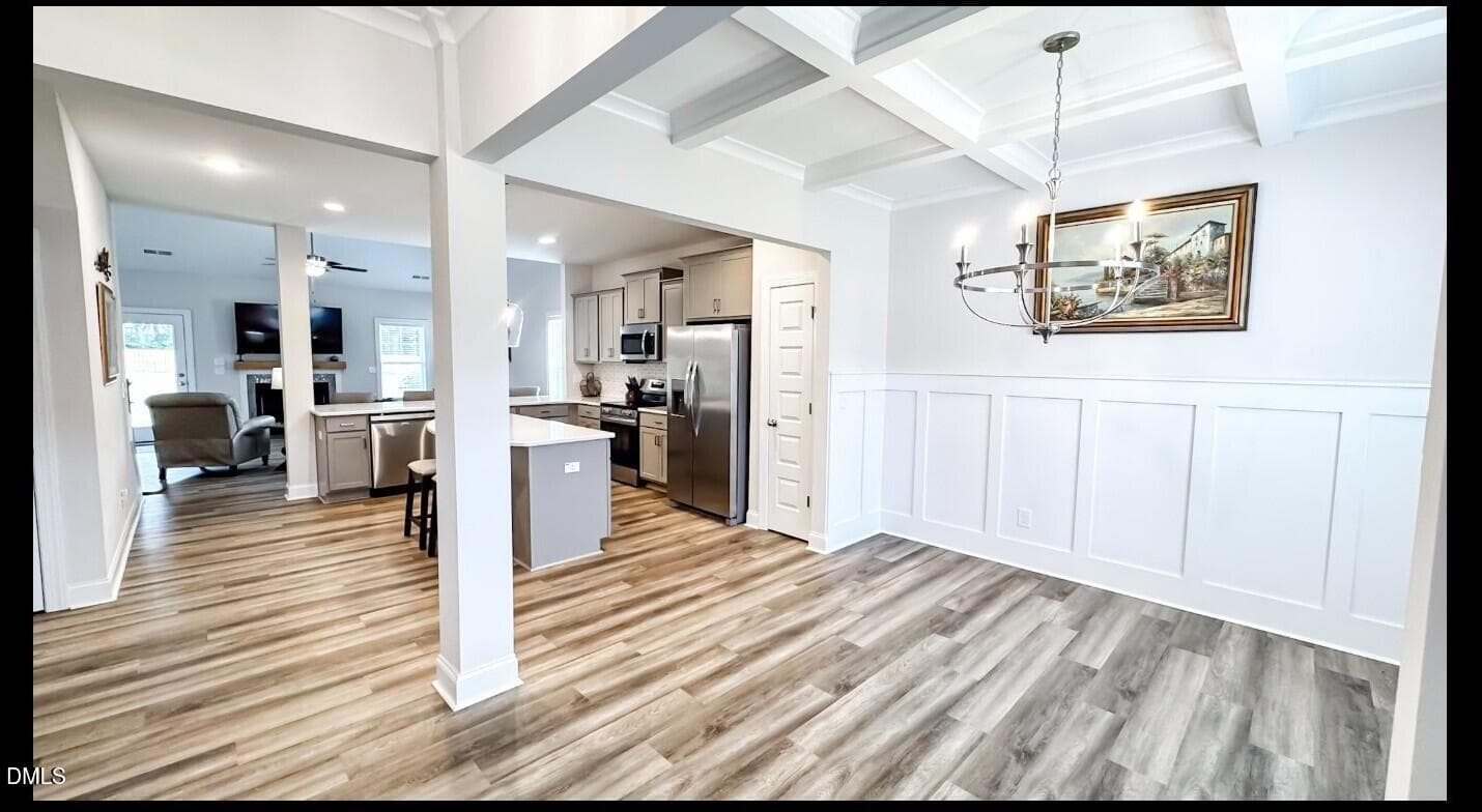 Dinningroom to Livingroom - 123 Surles Landing Way, Benson, NC 27504