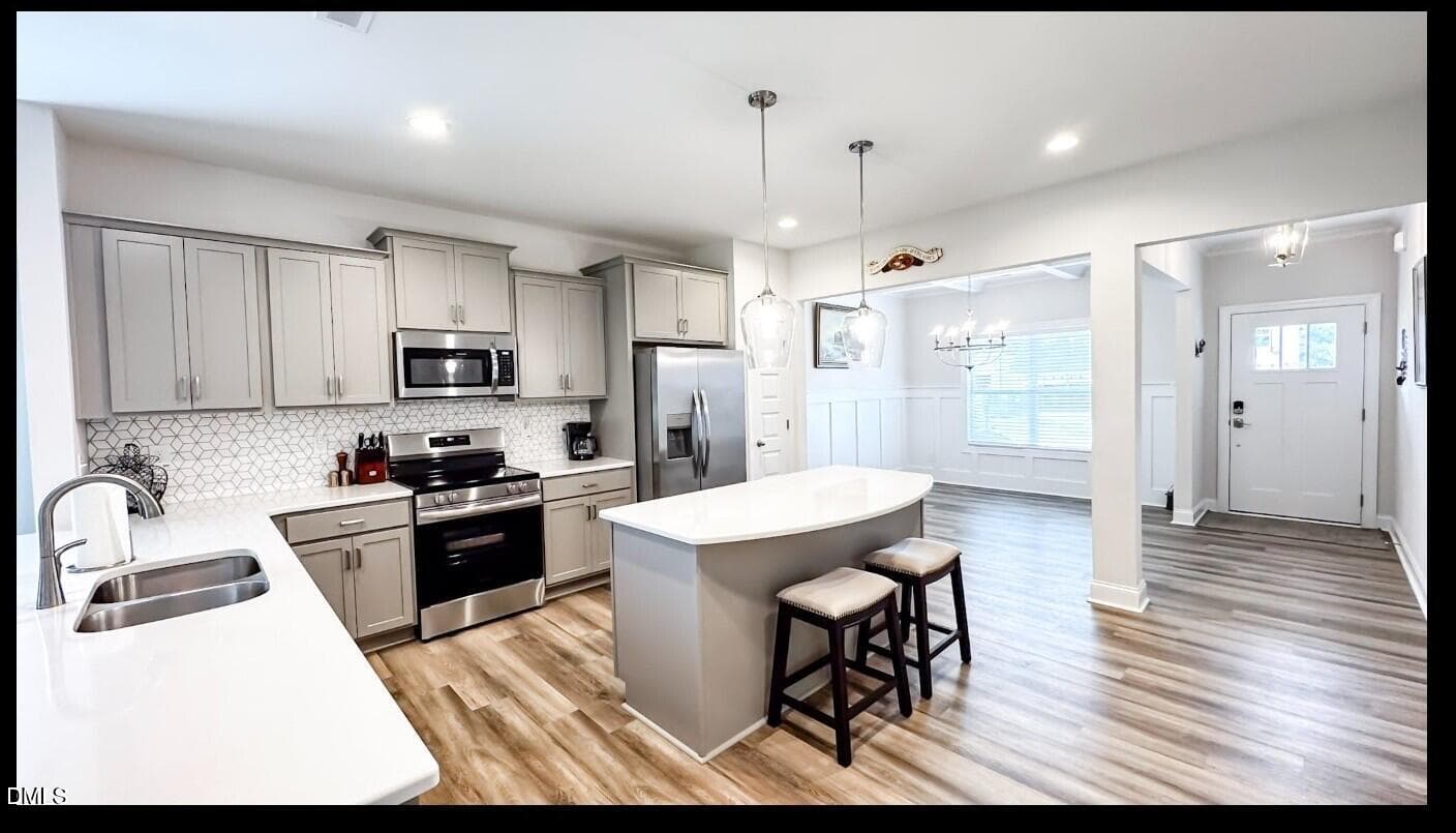 Kitchen view 3 - 123 Surles Landing Way, Benson, NC 27504