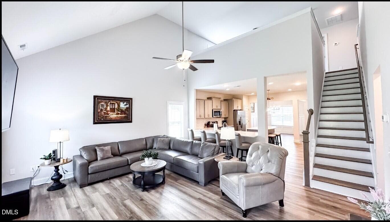 Livingroom view 2 - 123 Surles Landing Way, Benson, NC 27504