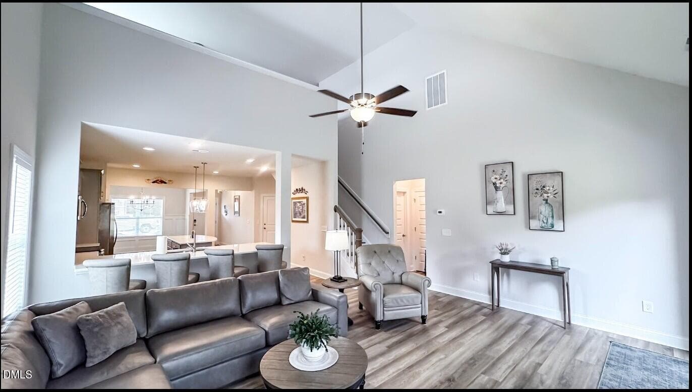 Livingroom view 3 - 123 Surles Landing Way, Benson, NC 27504