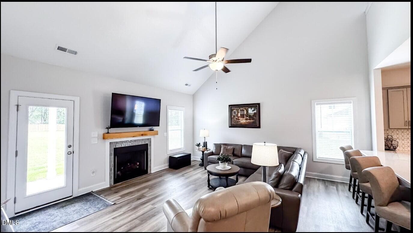 Livingroom view 4 - 123 Surles Landing Way, Benson, NC 27504