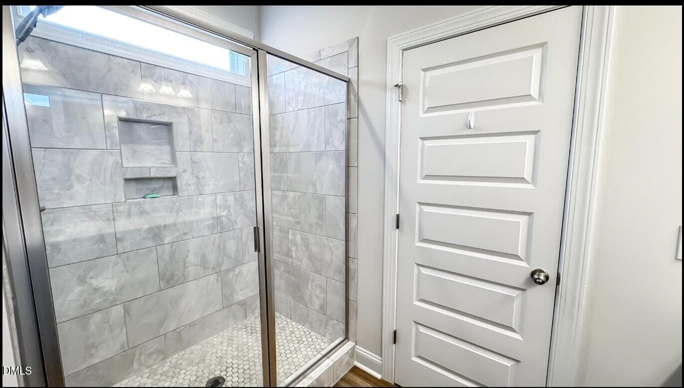 Primary Bath Shower - 123 Surles Landing Way, Benson, NC 27504