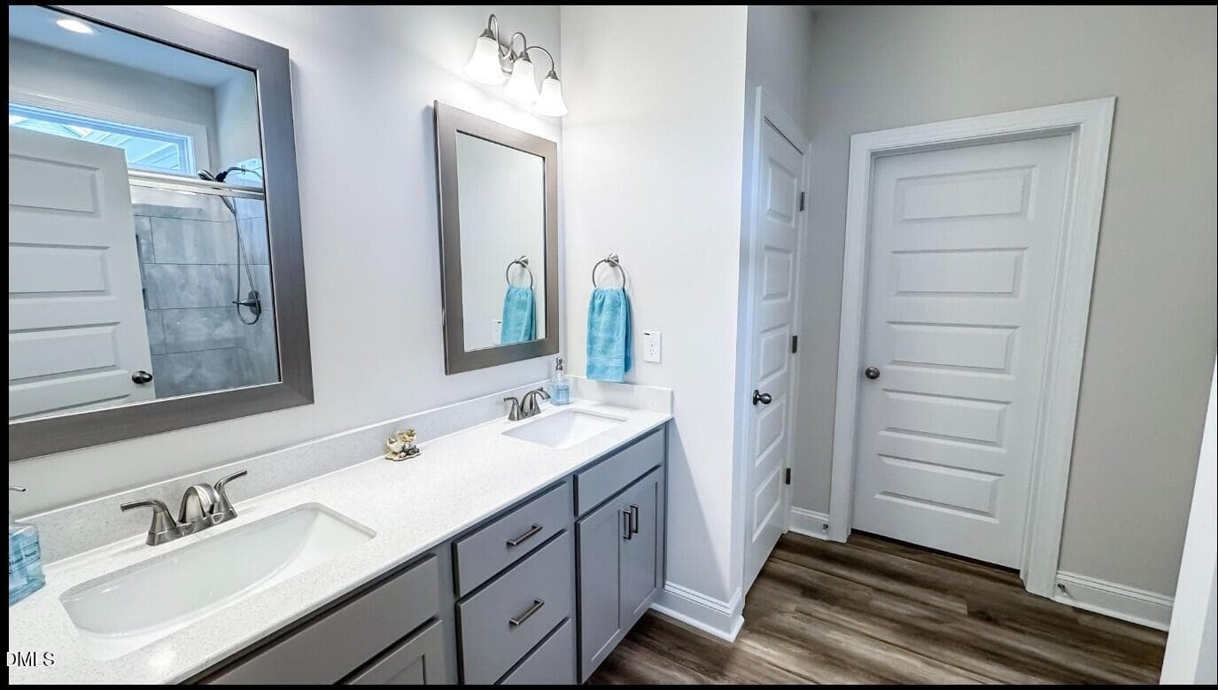 Primary bathroom - 123 Surles Landing Way, Benson, NC 27504