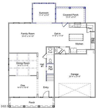 First Floor - 4020 Sweet Ivy Landing 313, Durham, NC 27703
