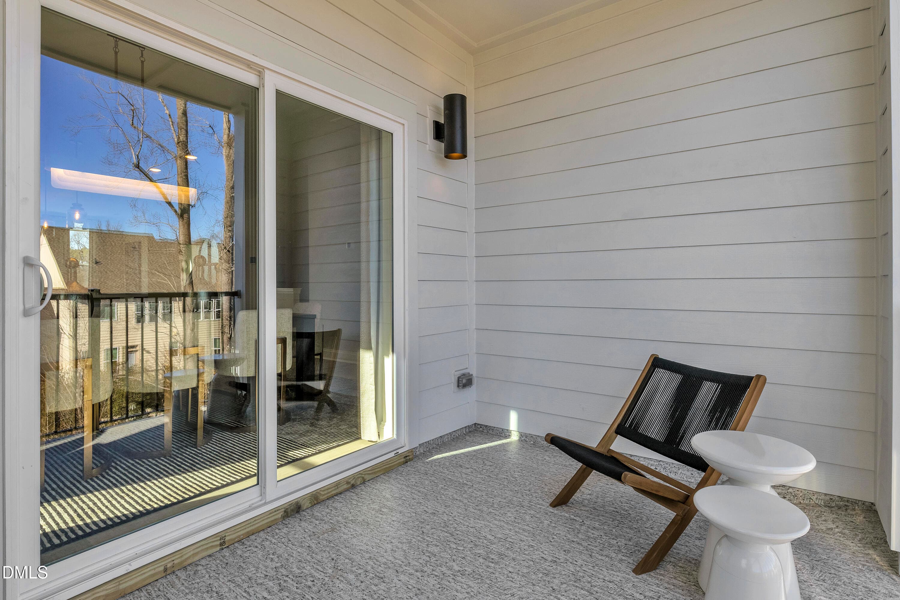 P_RAL_TWW_Julianne_Model_INT_Balcony_2 - 615 Hedrick Rdg Road 301, Cary, NC 27519