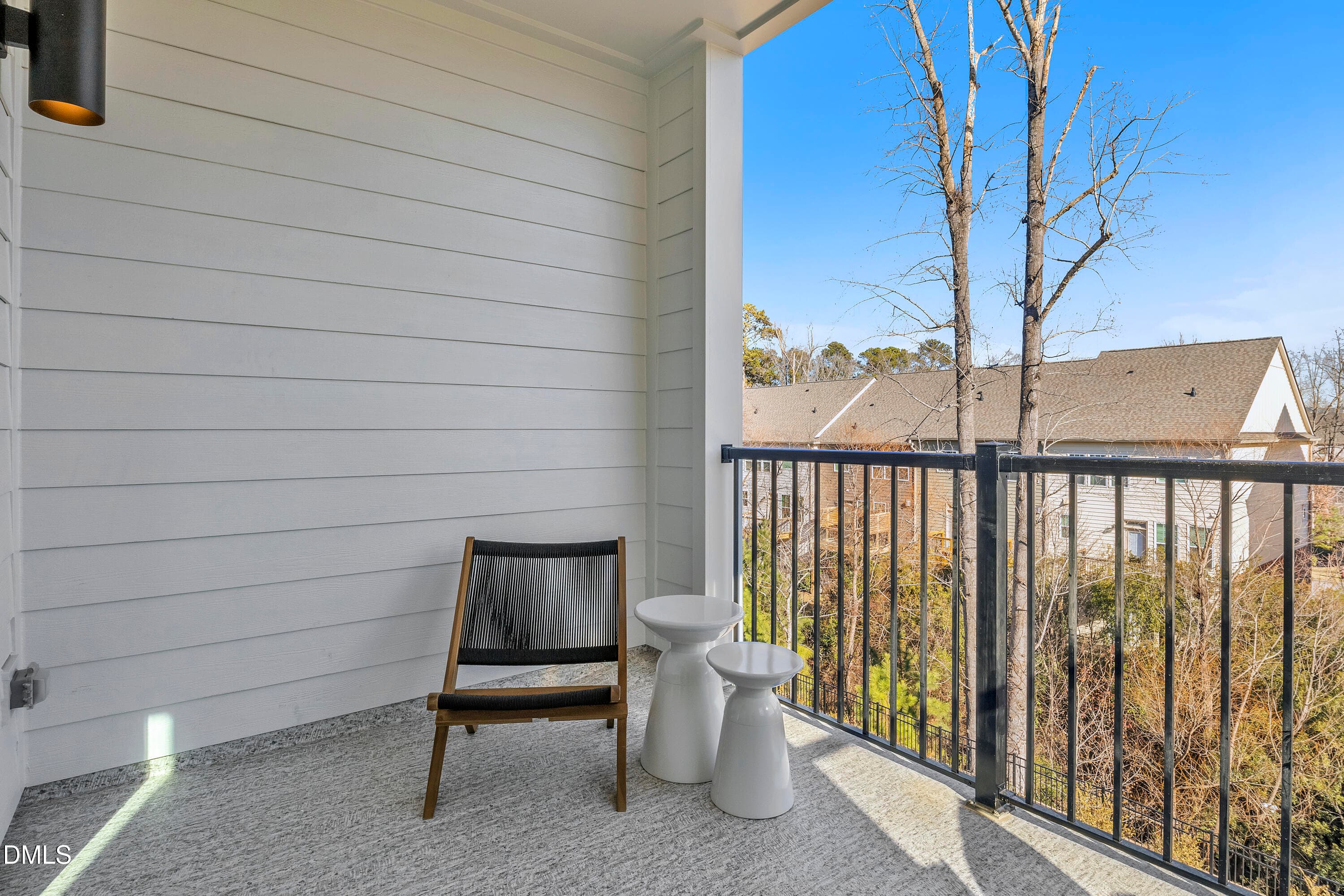 P_RAL_TWW_Julianne_Model_INT_Balcony_3 - 615 Hedrick Rdg Road 301, Cary, NC 27519