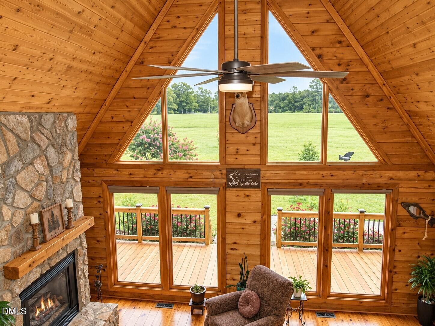 View from balcony - 1159 Fleming Town Road, Henderson, NC 27537