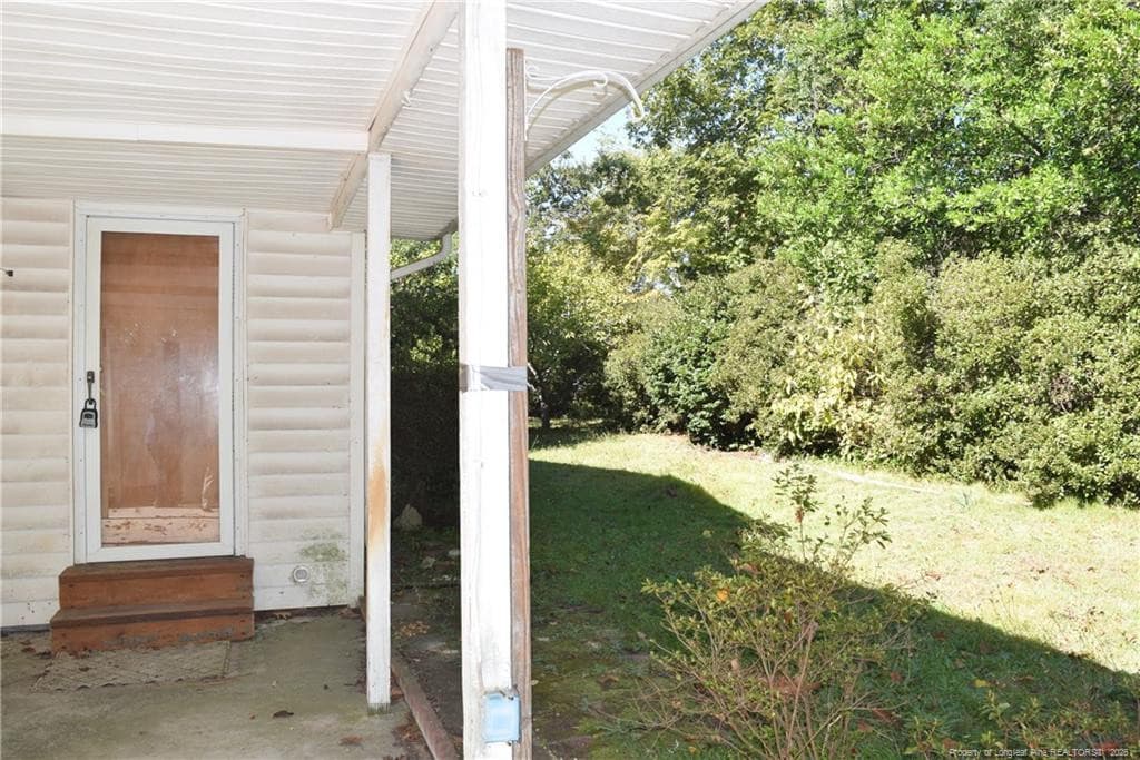enter at the back of the house - 607 Hicks Avenue, Fayetteville, NC 28304