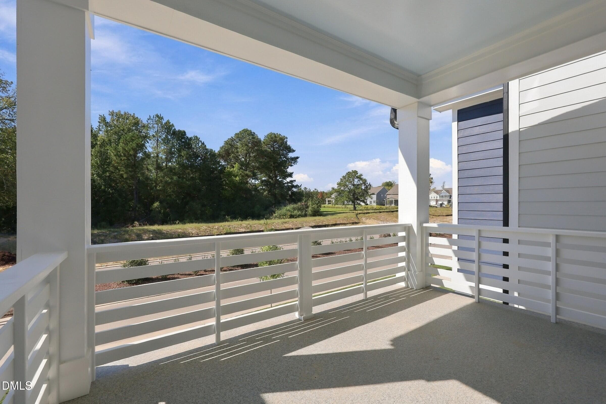 AP3-0418 - Exterior - Rear Porch - 1122 Lamplighter Lot 418 Drive, Raleigh, NC 27604