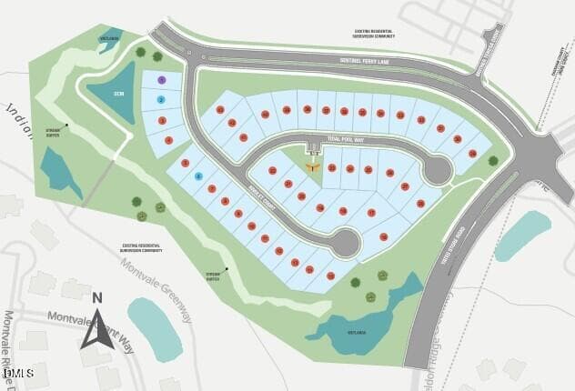 Map - 108 Rivulet Court, Cary, NC 27519