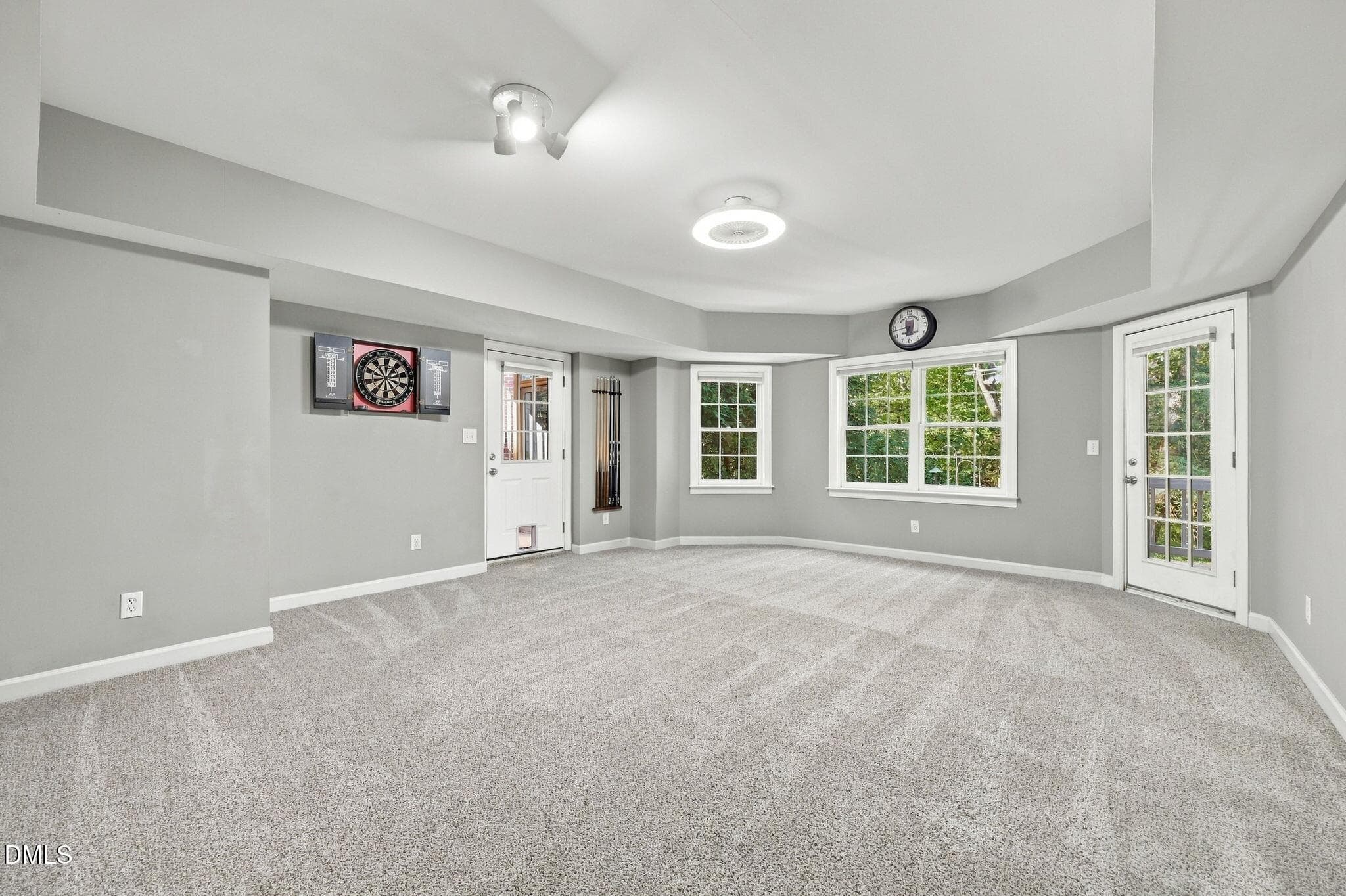 Lower Level Rec Room (1) - 2024 Wide River Drive, Raleigh, NC 27614