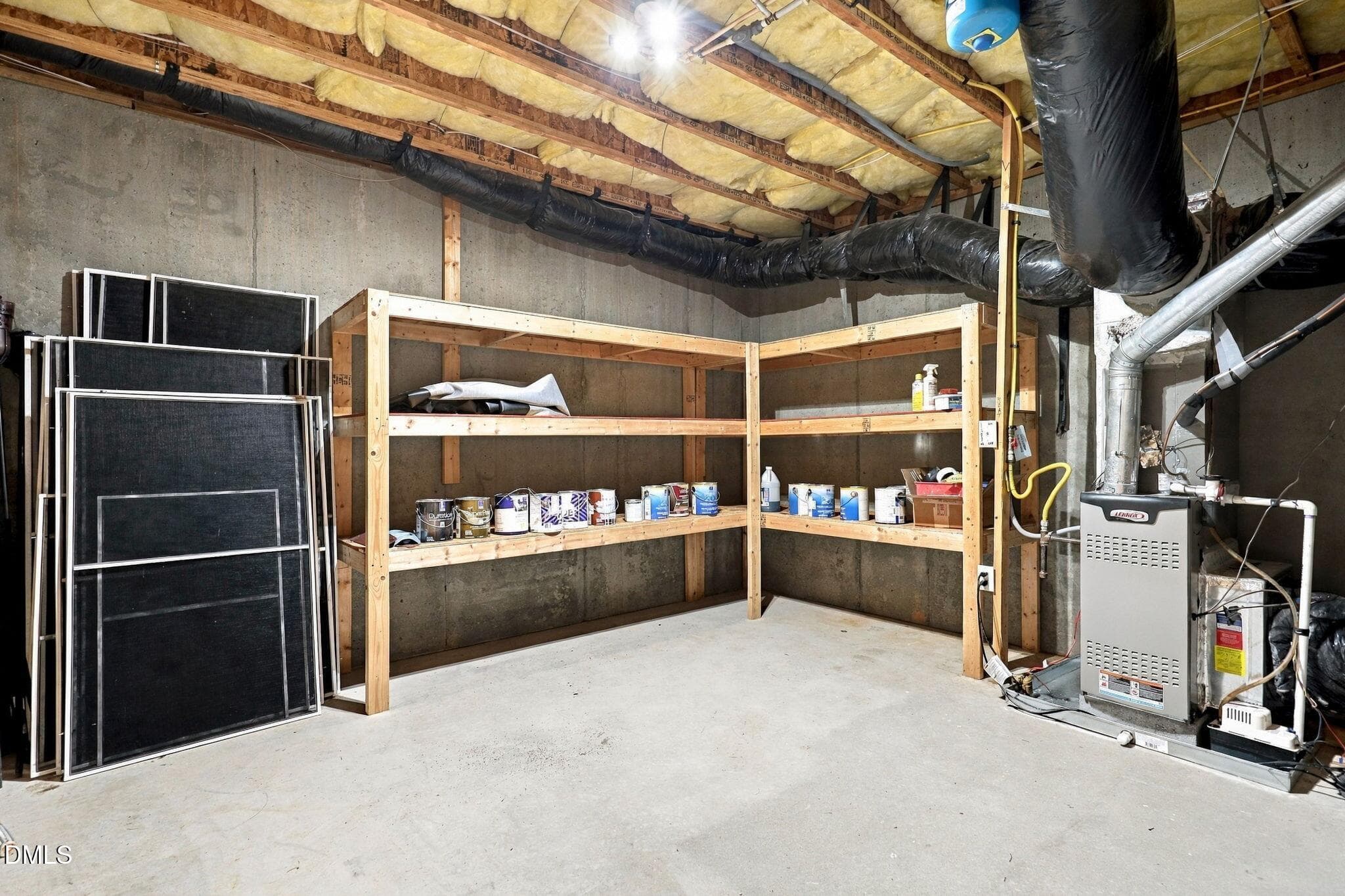 Unfinished Basement Area - 2024 Wide River Drive, Raleigh, NC 27614