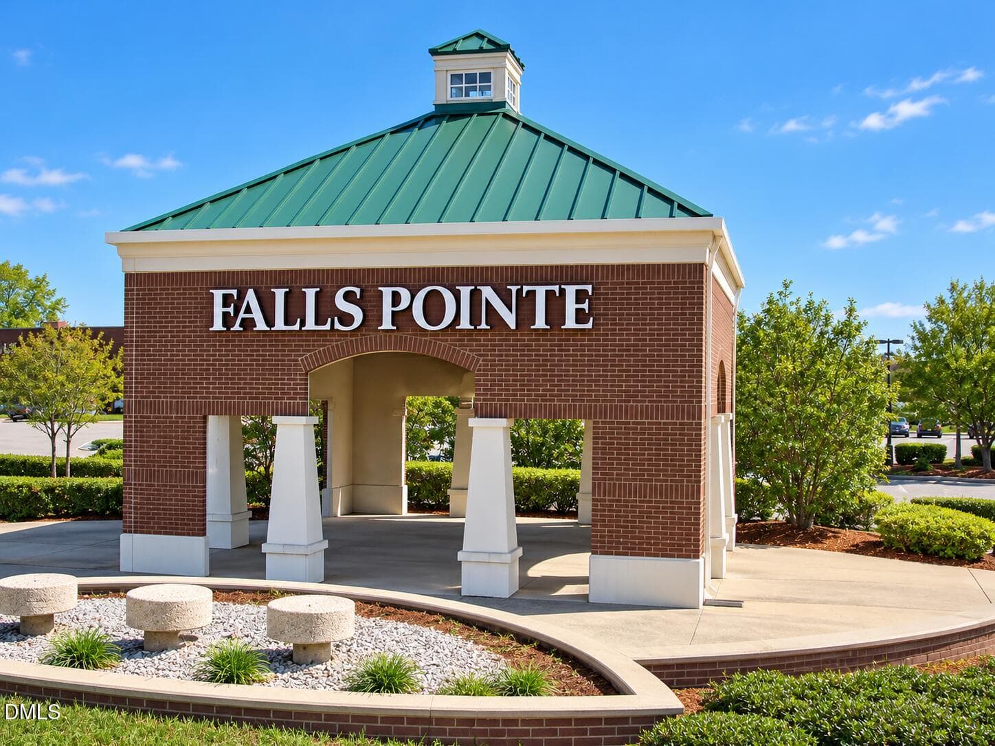 Falls Pointe Pavilion Entrance - 2024 Wide River Drive, Raleigh, NC 27614