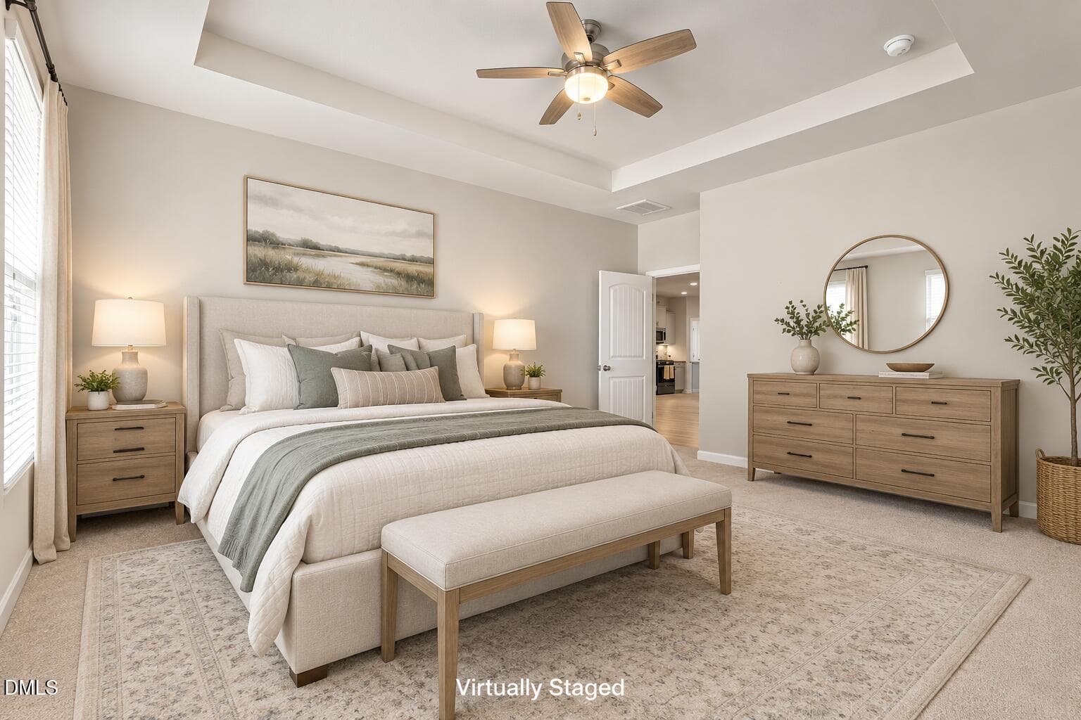 primary staged - 131 Kinnakeet Drive, Durham, NC 27704