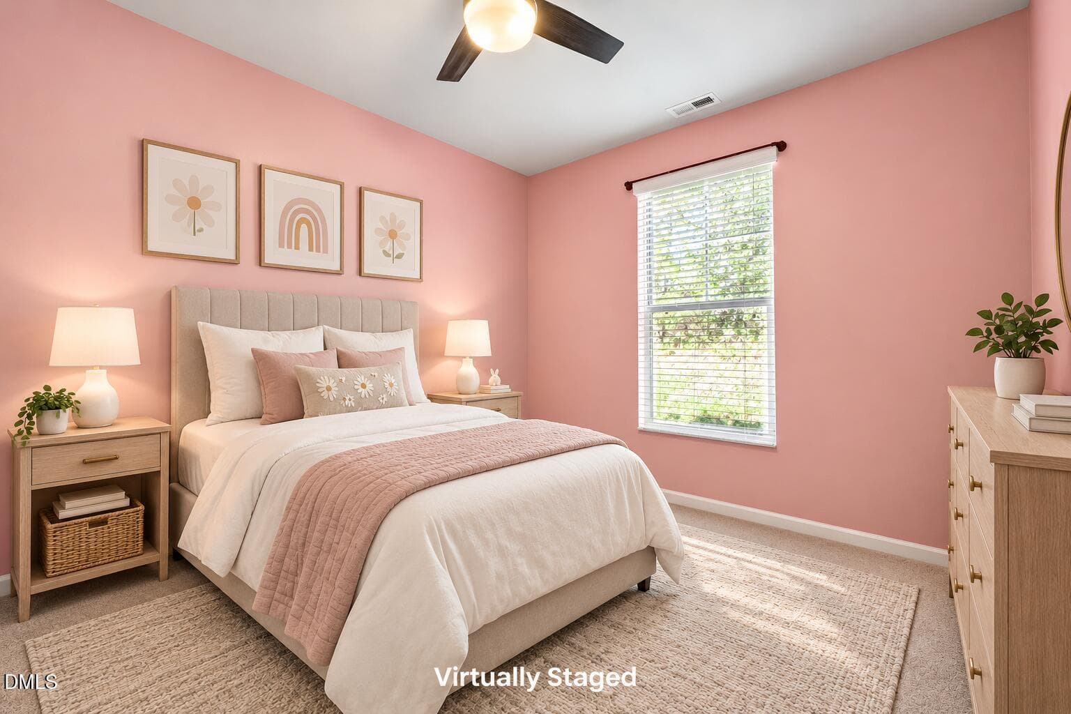 kids room staged - 131 Kinnakeet Drive, Durham, NC 27704
