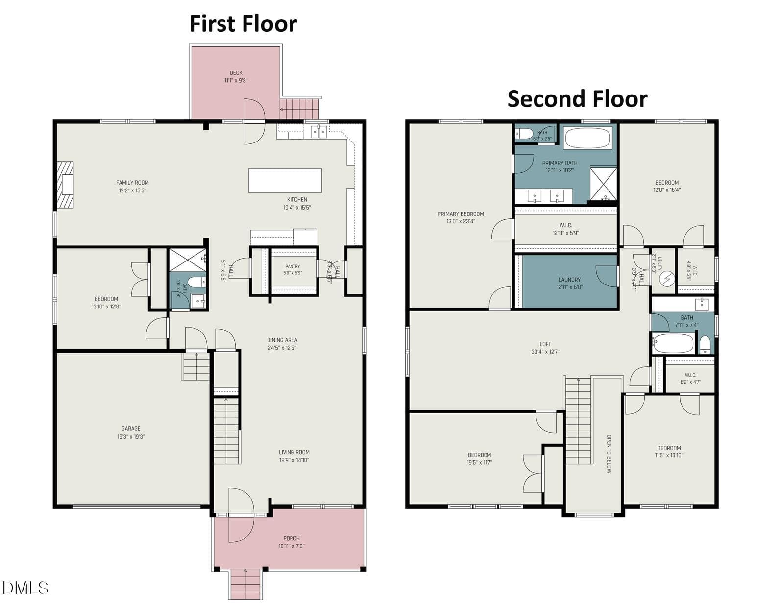 3811 Stoneybrook - floor plan pic - 3811 Stoneybrook Drive, Durham, NC 27705