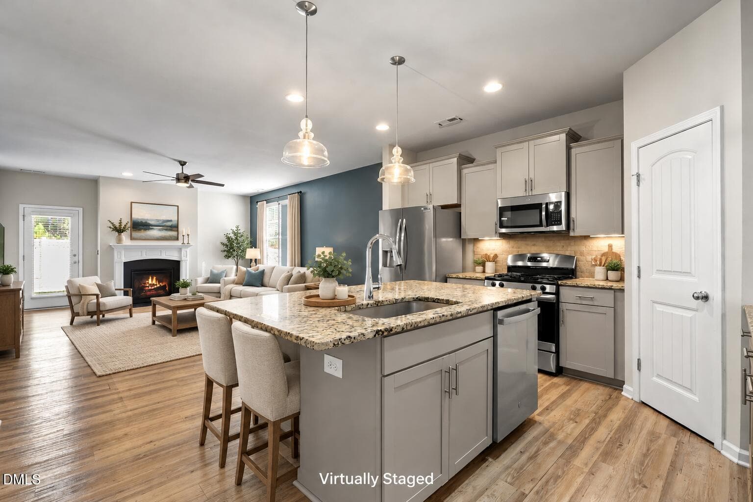 Virtually Staged - 131 Kinnakeet Drive, Durham, NC 27704