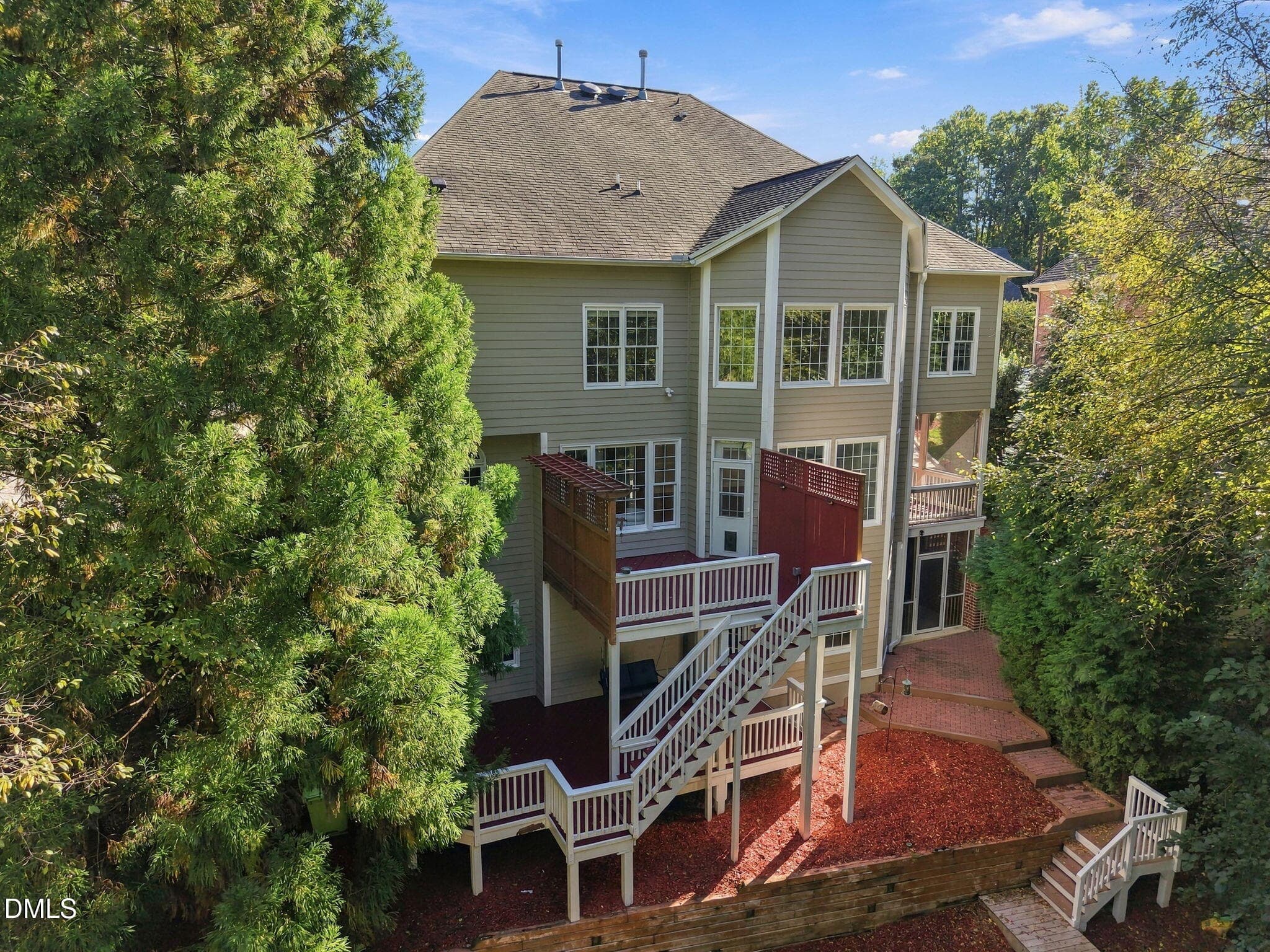 Back Exterior - 2024 Wide River Drive, Raleigh, NC 27614
