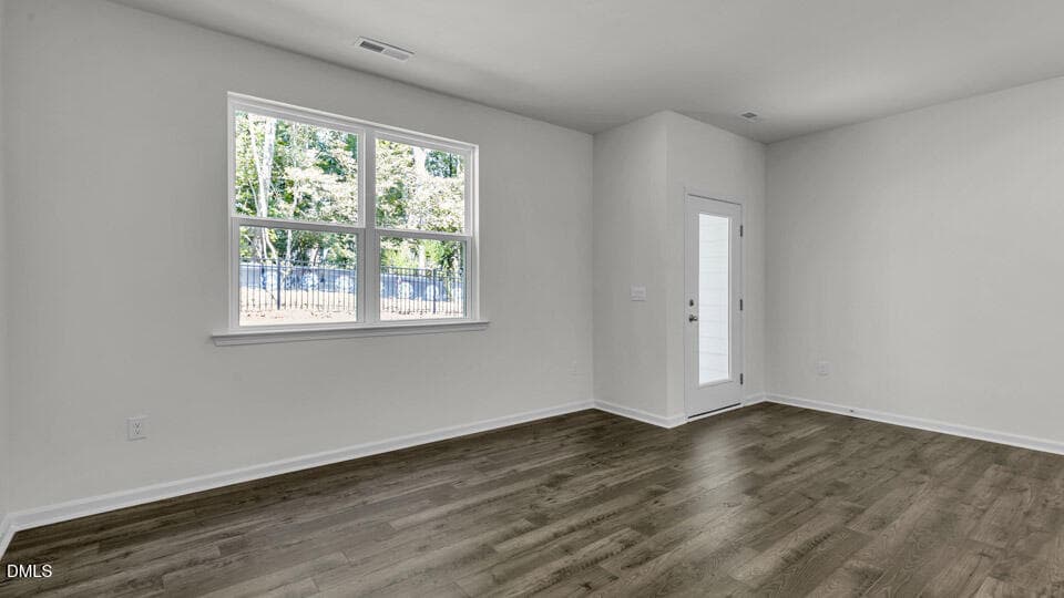 LIVING ROOM AND DINING AREA - 369 Freestall Drive, Wake Forest, NC 27587