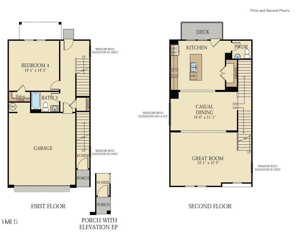 1st and 2nd floor - 454 Laurel Chase Drive, Garner, NC 27529