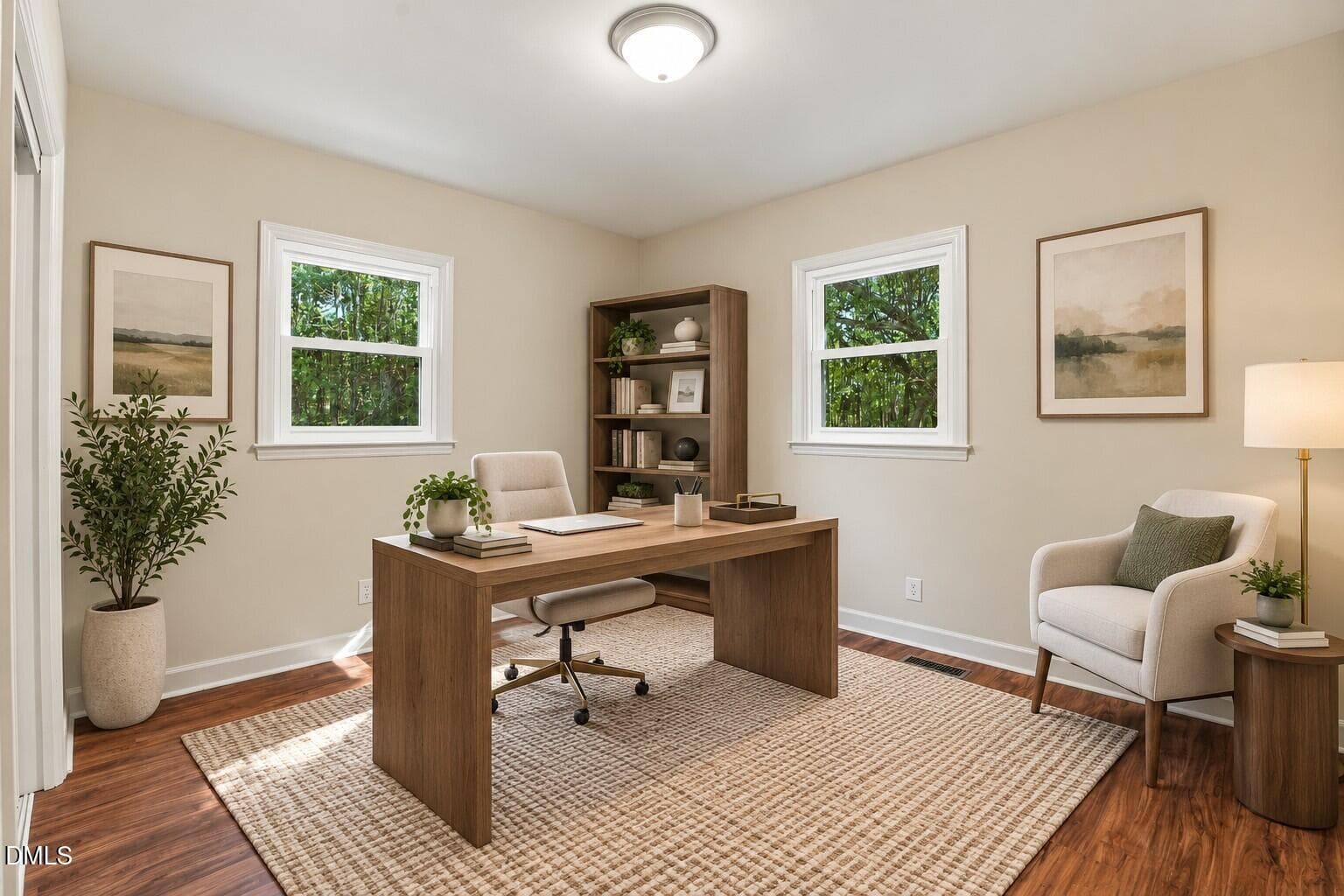 Warm Minimalist Home Office Retreat - 11262 Nc 42, Middlesex, NC 27557