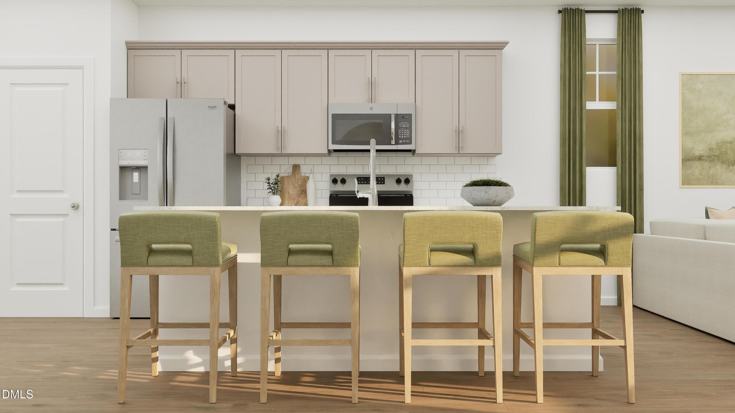 SUN_MicaRidge_Rend_MitchellII_Kitchen_2o - 452 Laurel Chase Drive, Garner, NC 27529