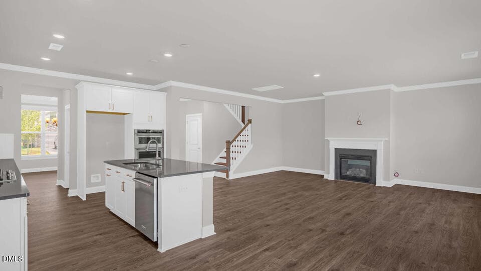 KITCHEN AND FAMILY ROOM - 2337 Horton Park Drive, Apex, NC 27539