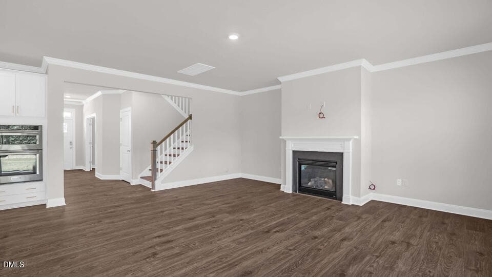 FAMILY ROOM AND STAIRWELL - 2337 Horton Park Drive, Apex, NC 27539